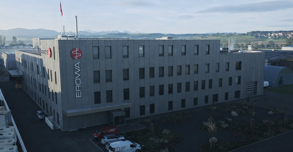 Neues Gebäude der EROWA an der Grabmattenstrasse 11 in Büron.