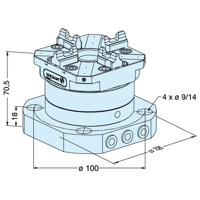 Schnellspannfutter automatisch