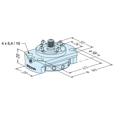 Schraubspannfutter 50 D