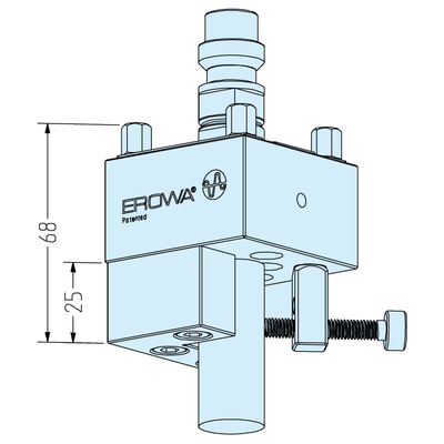 Prismahalter rostfrei
