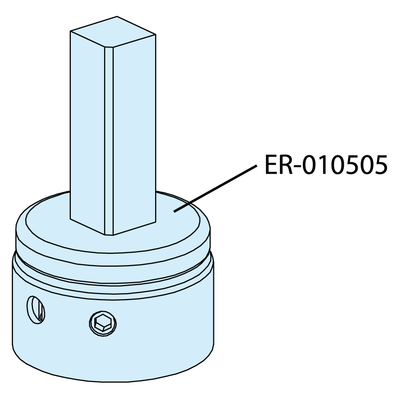 Vierkant 25 Späneschutz
