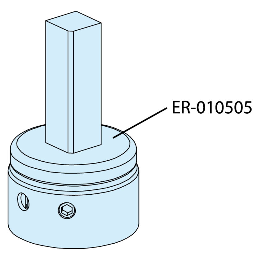 Vierkant 25 Späneschutz