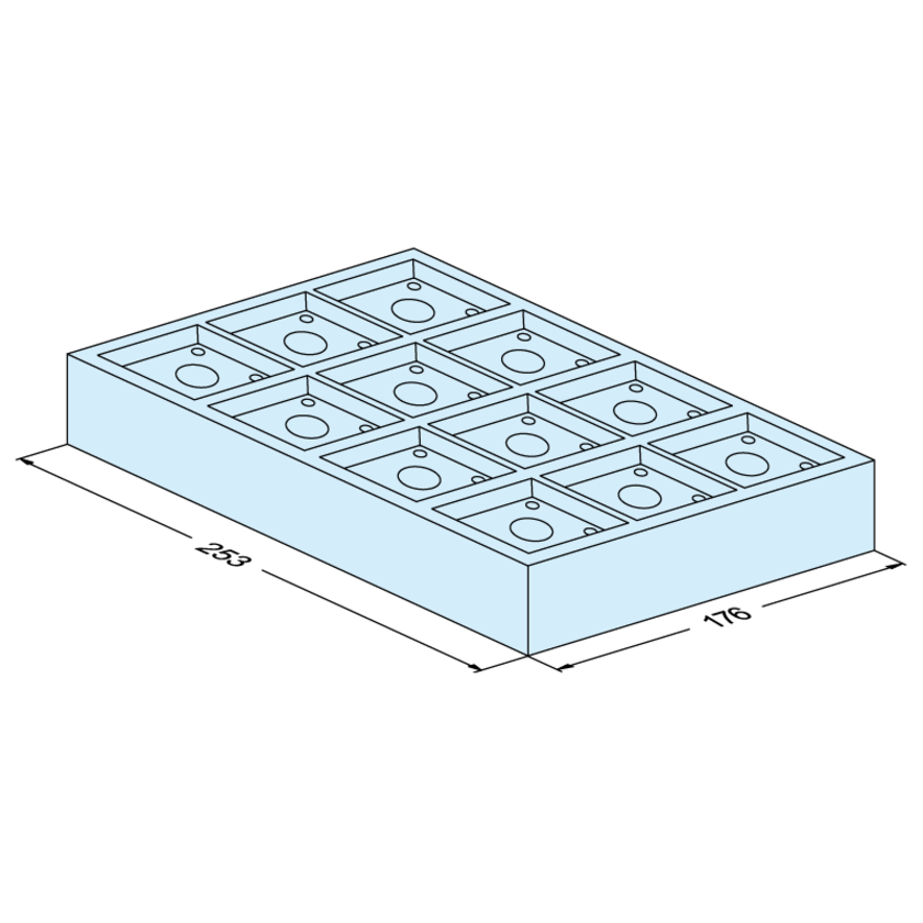 System stand ITS 50 12-fold