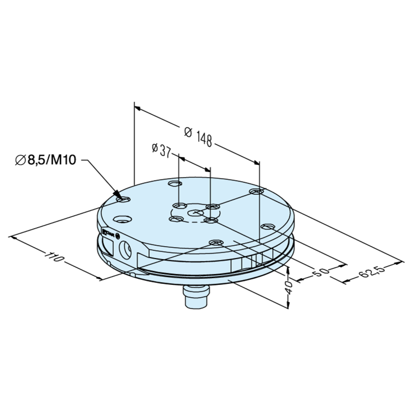 Pallet ø 148 MS EWIS