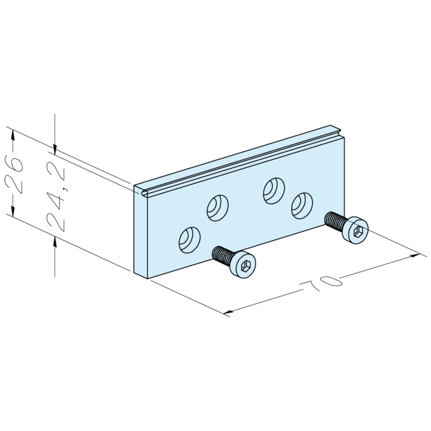ClampSet Support Niederzug-Auflagen
