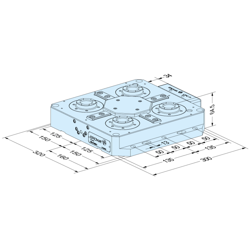 Mandrin de serrage UPC P