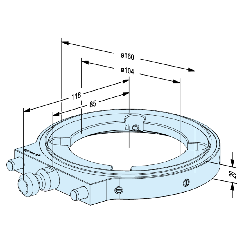 Sealing PowerChuck P / ø 148 RCS