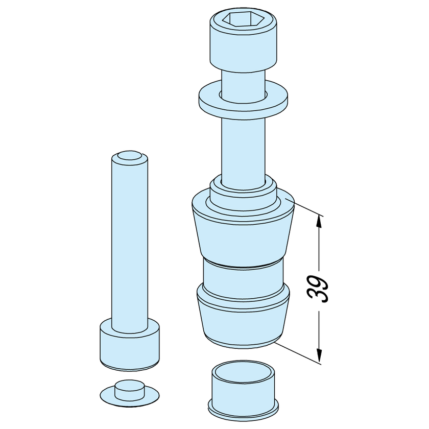 MTS centering spigot