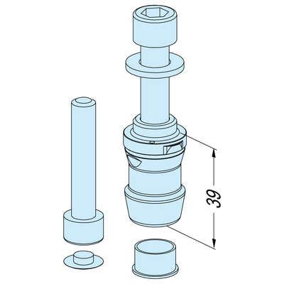 MTS Ausgleichszapfen / A