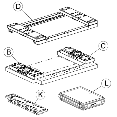 FrameSet Kit P Agie AC1xx (HSS)