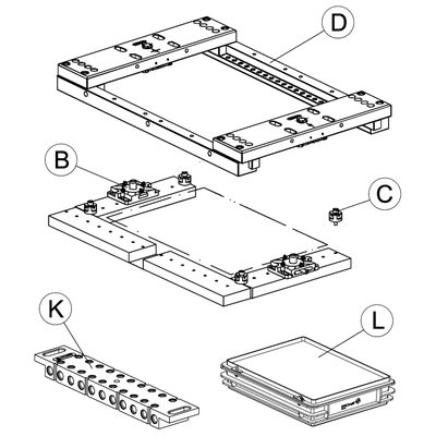 FrameSet Kit M Sodick AQ535L
