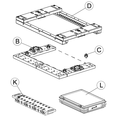 FrameSet Kit M Sodick AQ550L