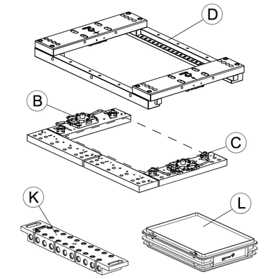 FrameSet Kit P Sodick AQ550L