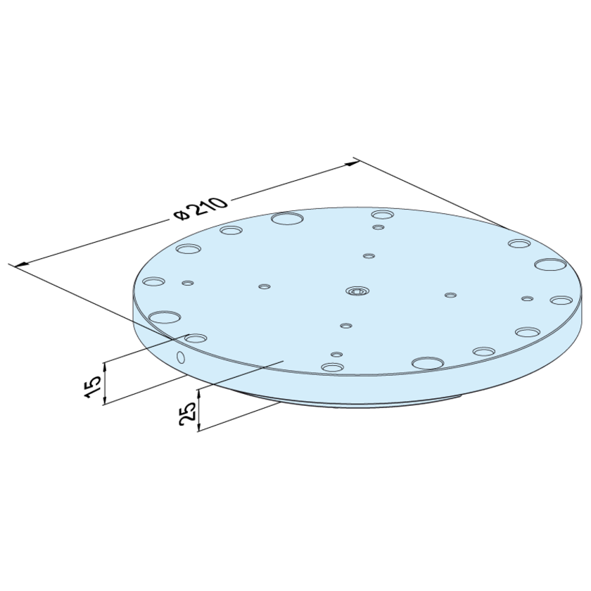 PC Centering pallet 210