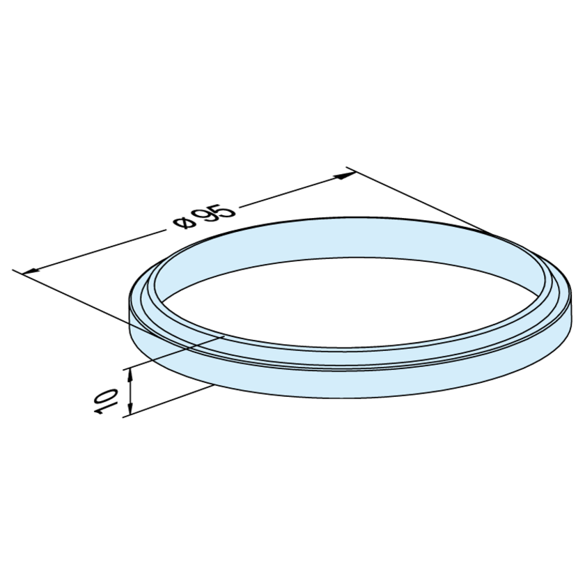 Abstreifer zu Palette PC 210 / ø 81