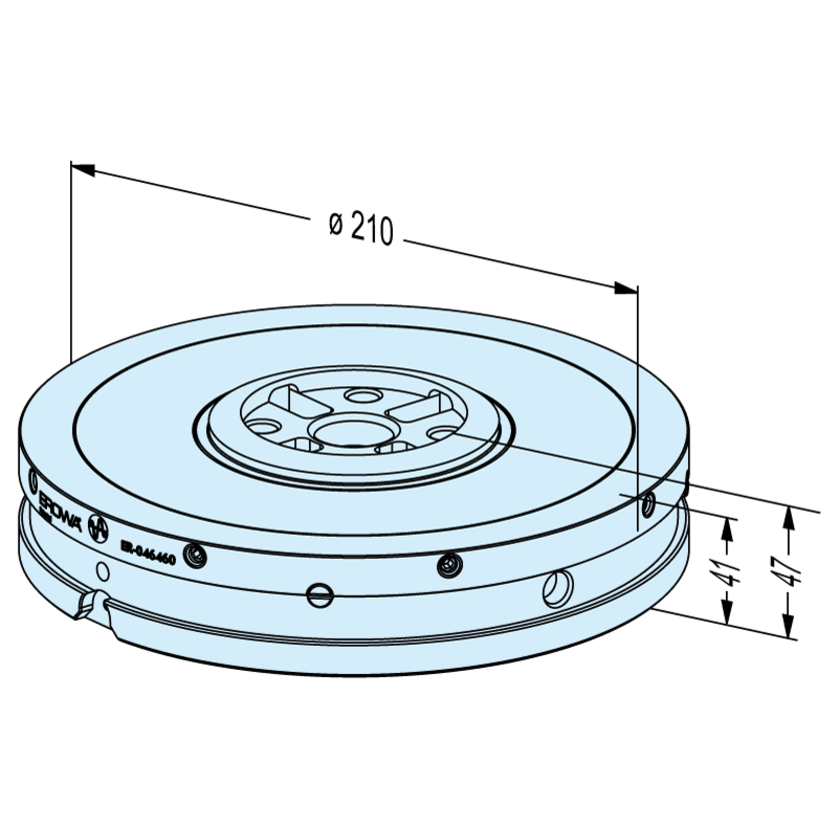 Sealing ring holder RN ø 72 PC 210