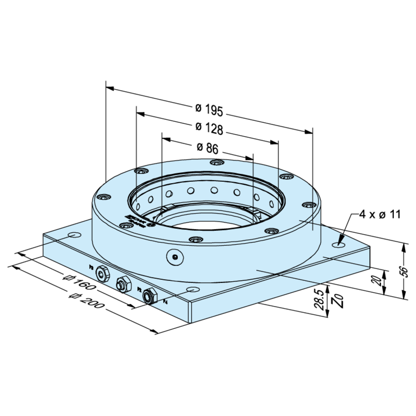 Matrizenspannfutter PM128 I Precise