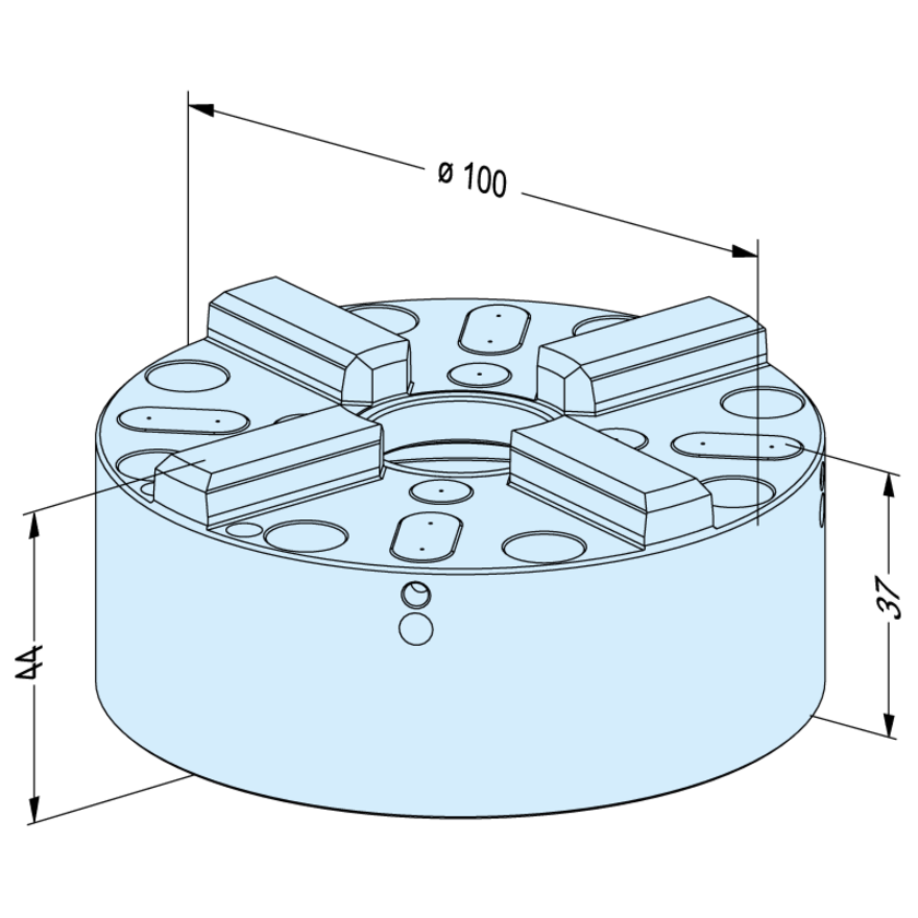 PM Spannfutter 100 P