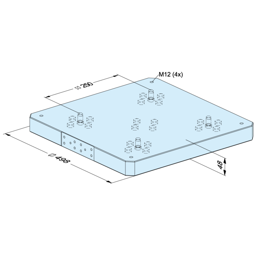 Palette MTS 498 x 498 / 250