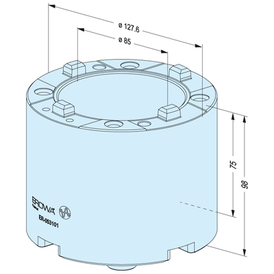 Adapterpalette H98 PM Precise