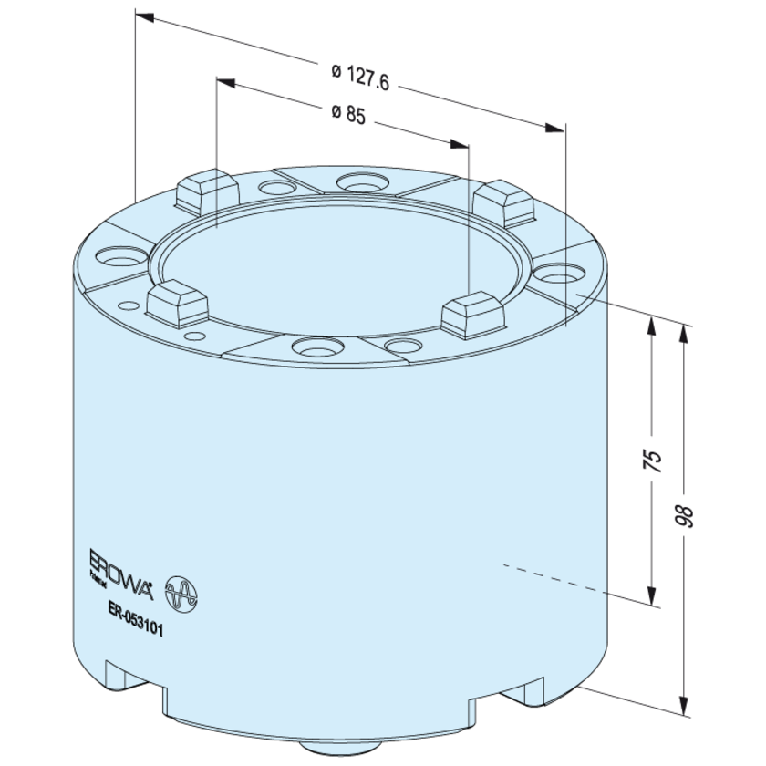 Adapterpalette H98 PM Precise