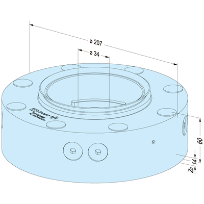 Spannfutter PM105 Hercules
