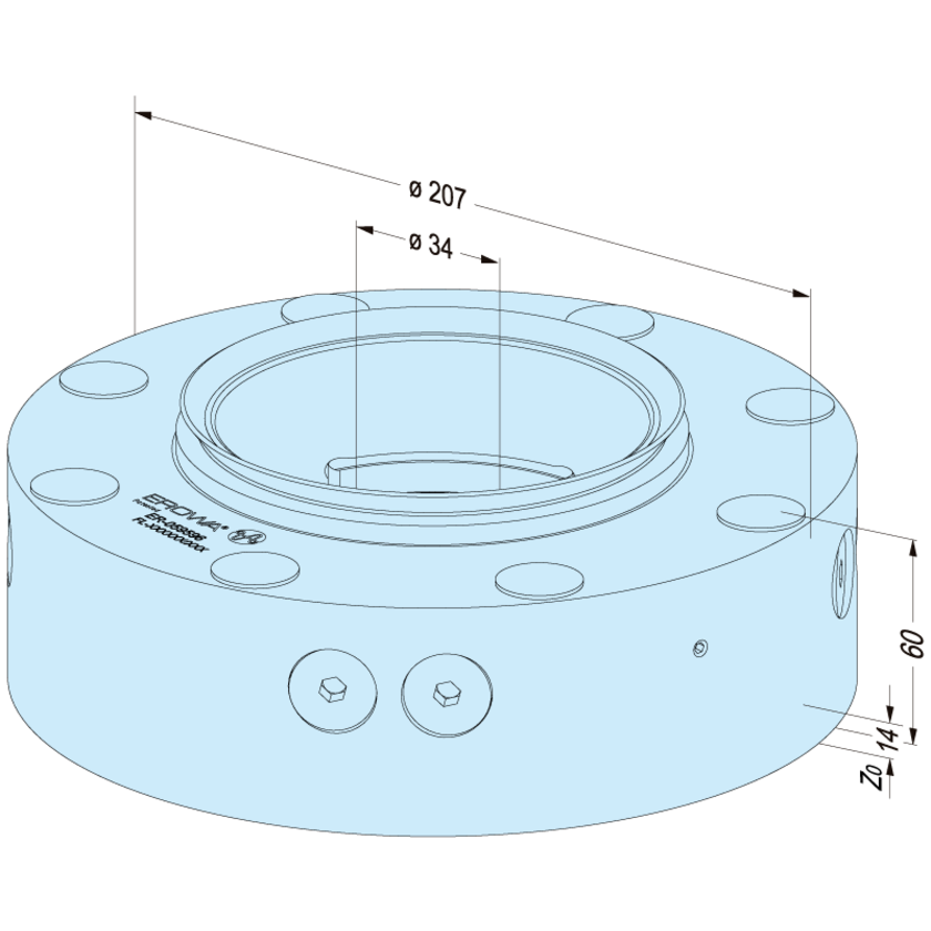 Spannfutter PM105 Hercules