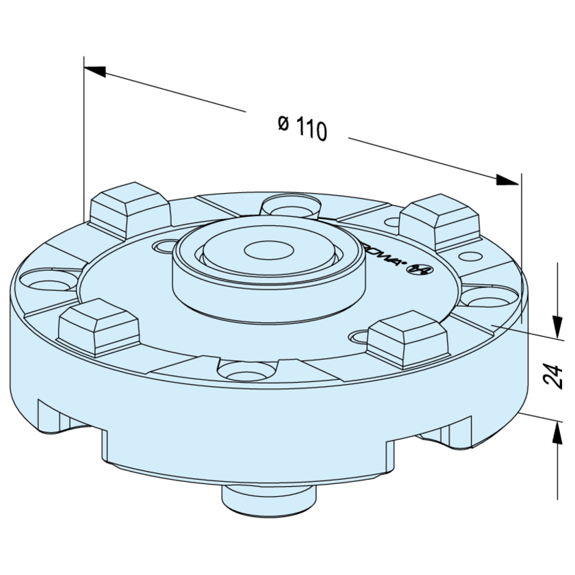 Adapter pallet P PM Hercules