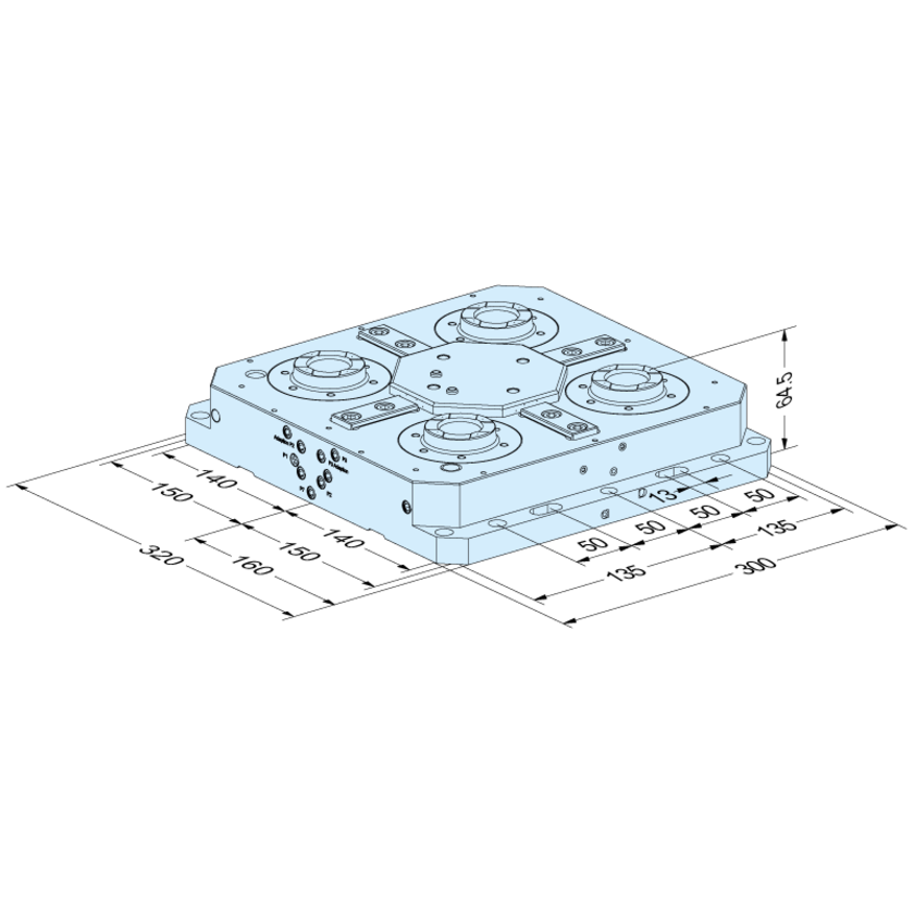 UPC P Anschluss auf TK 57 mm