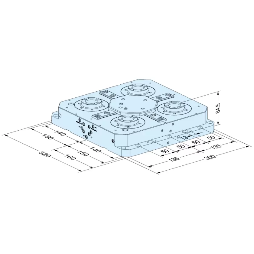 UPC P Anschluss auf TK 57 mm