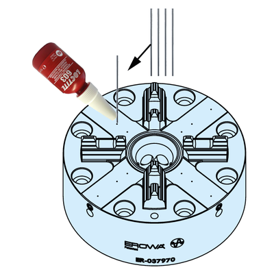 Verschliesskit für Abblasbohrungen