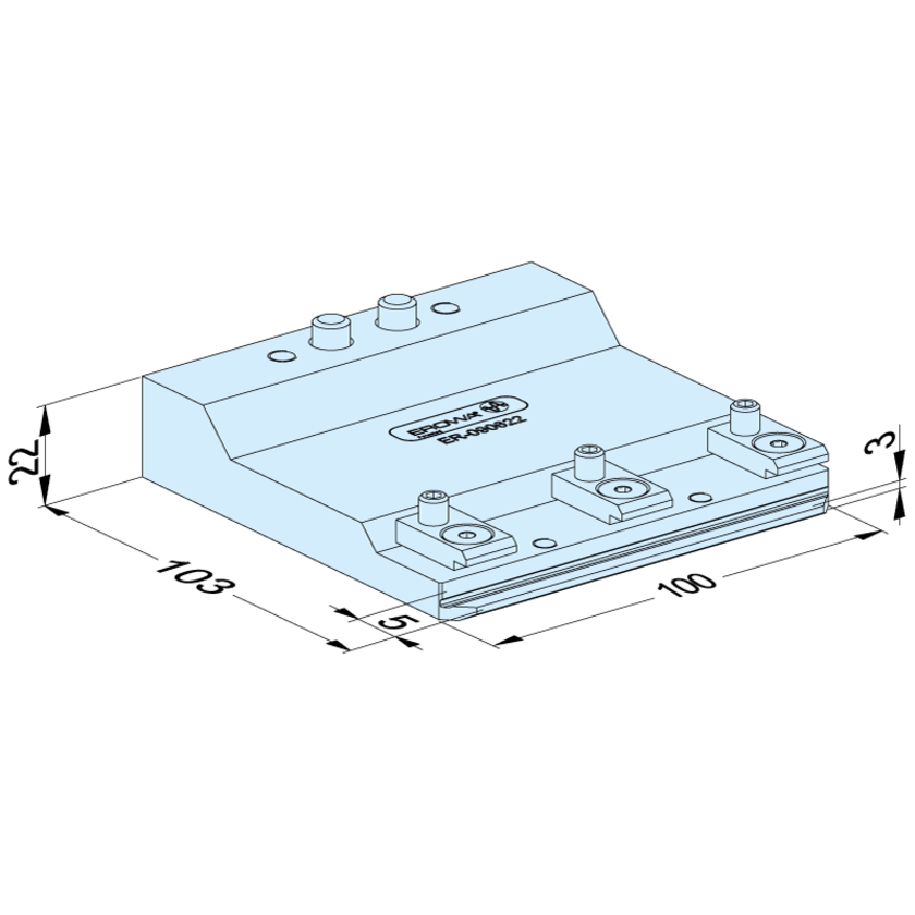 UnoSet Schraubstock gerade