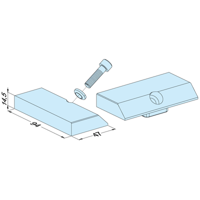 Linearbacke Flat breit