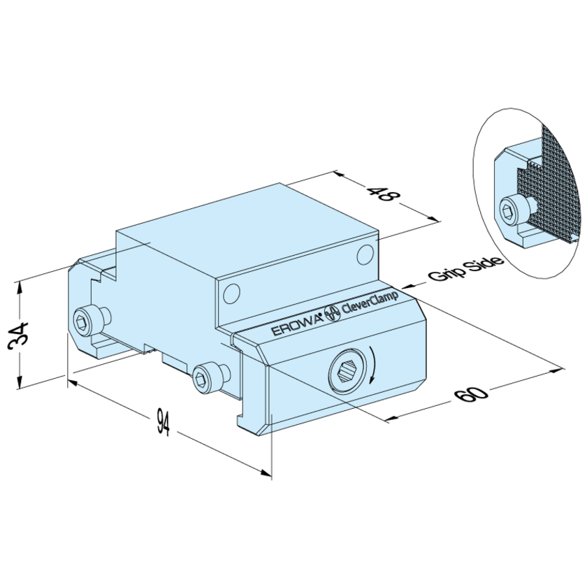 Anschlagelement Flat/Grip