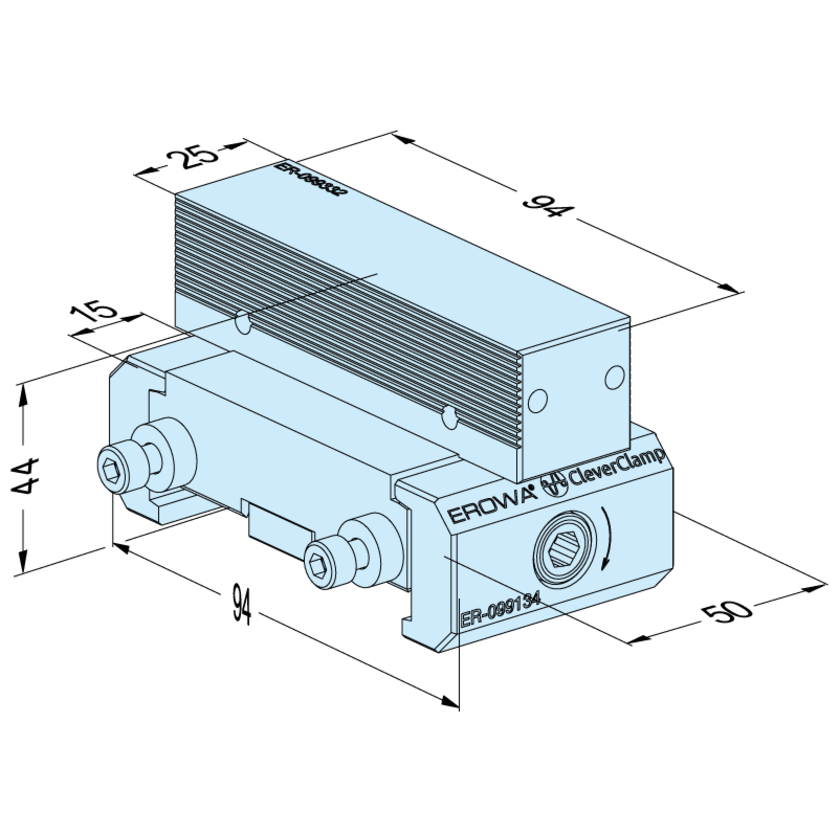 Anschlagelement gerillt