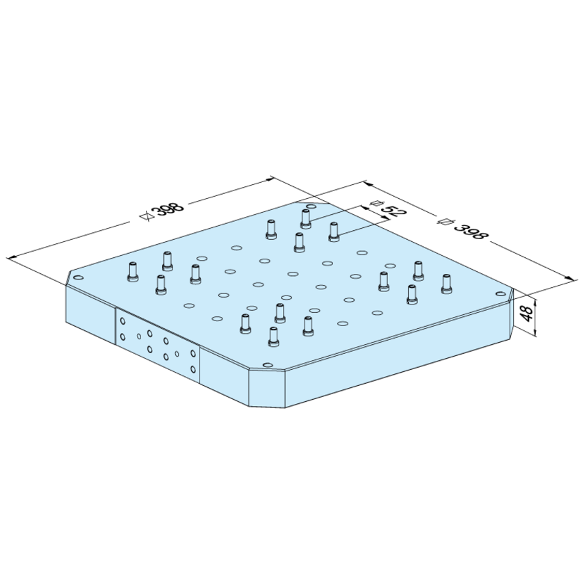 MTS Palette 398x398/200 zu LANG Spanner