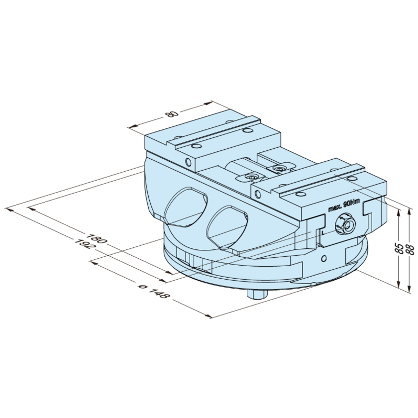 Rohteilspanner 148 P