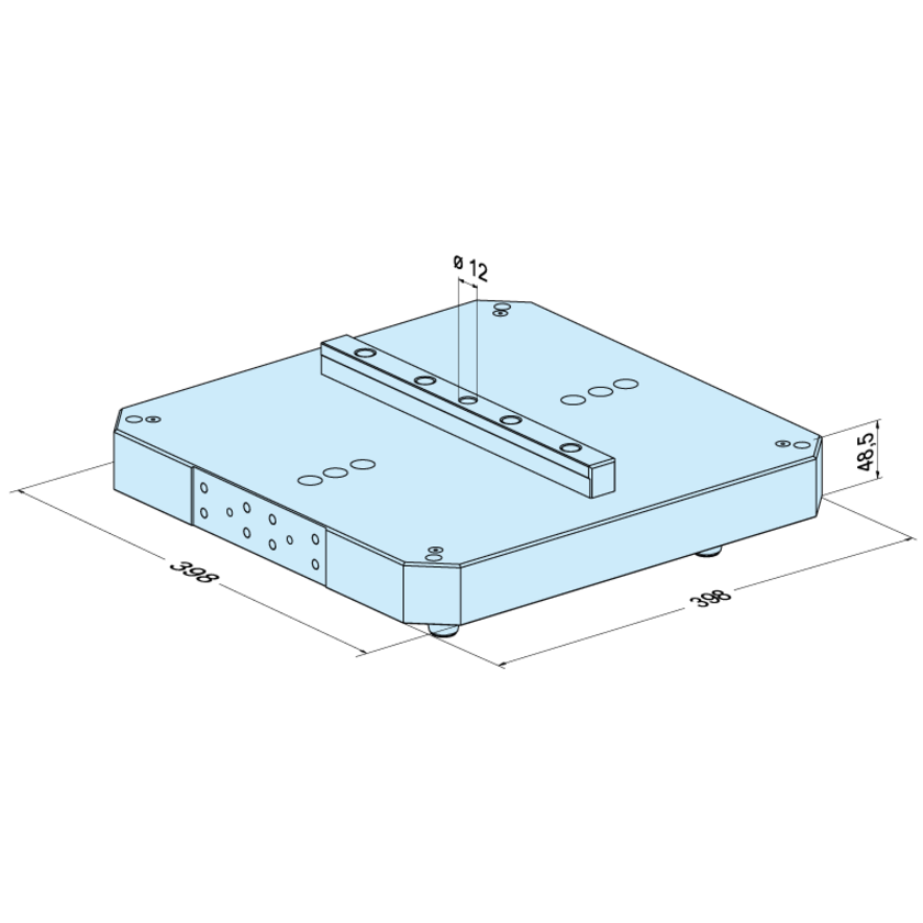 MTS Alignment pallet 398 x 398 / 200