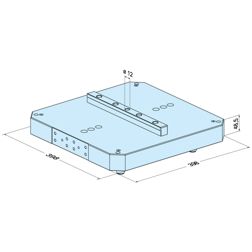 MTS Ausrichtpalette 398 x 398 / 250