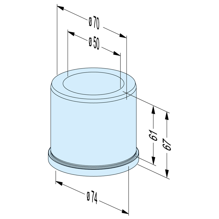 Anneau de pré-centrage HPC