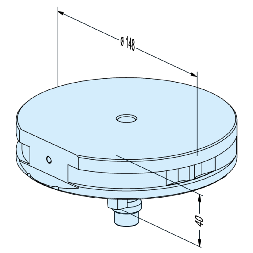 Palette ø 148 G Blank