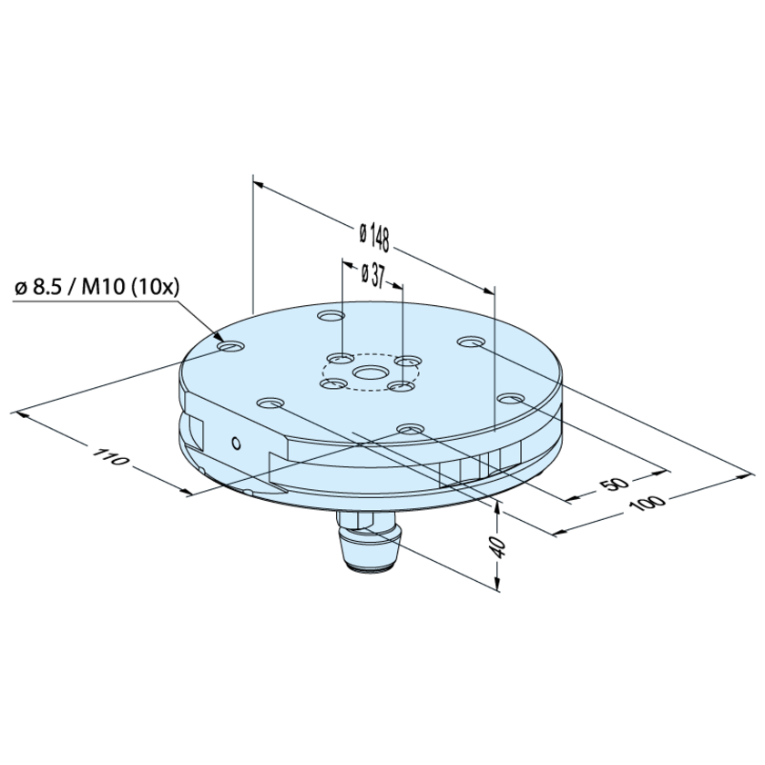 MTS Palette ø 148 P