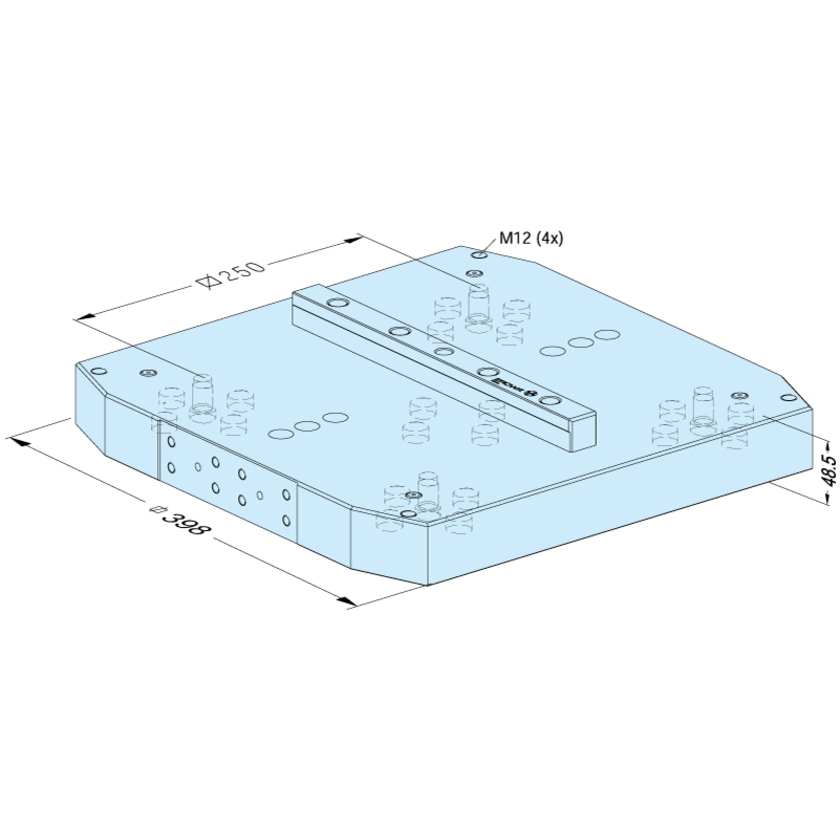 MTS Ausrichtpalette 398 x 398 / 250