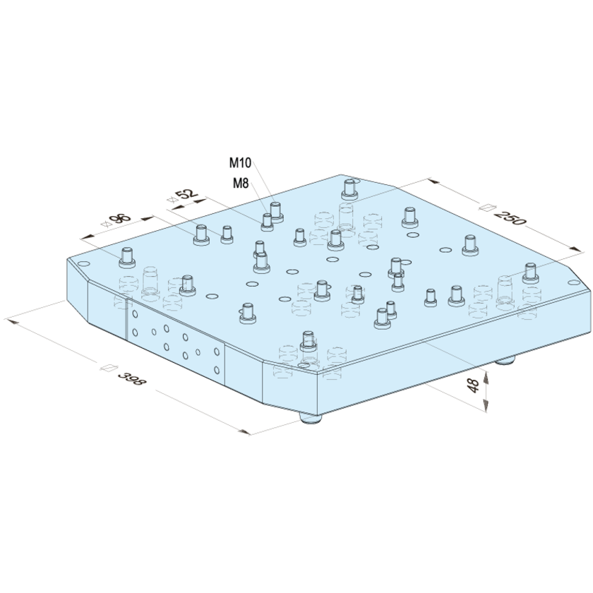 MTS Palette 398x398/250 für Spanner