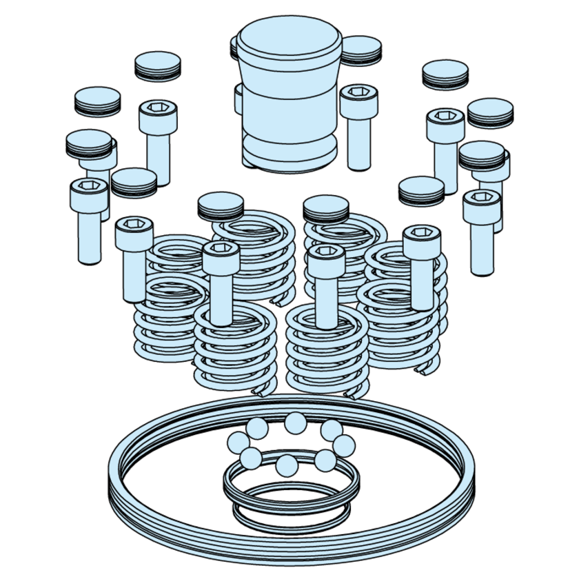 MTS Reparatur-Set pneumatisch