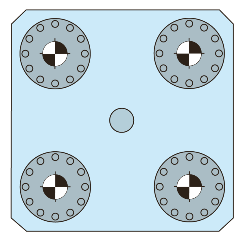 MTS 3.0 chucking spigot set 4 / A-Z-FD