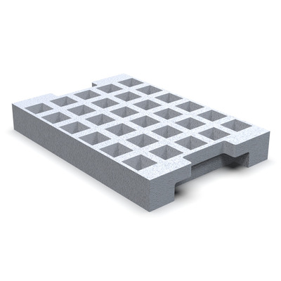 Vierkant 25 Elektrodenständer