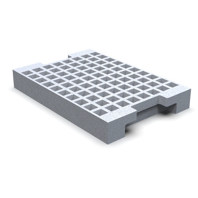 Vierkant 15 Elektrodenständer