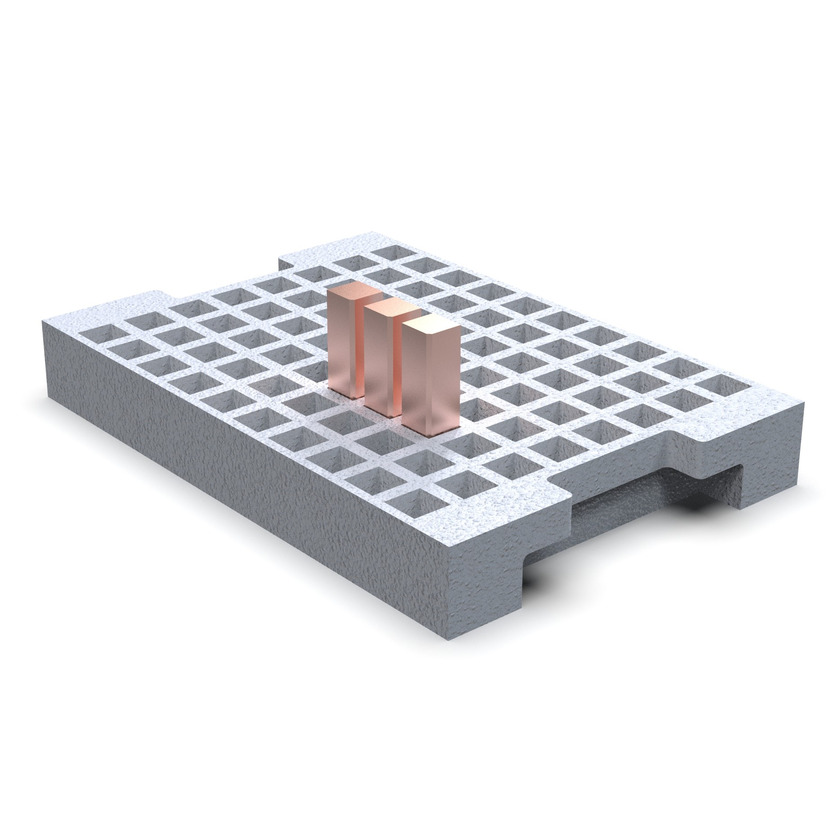 Vierkant 15 Elektrodenständer