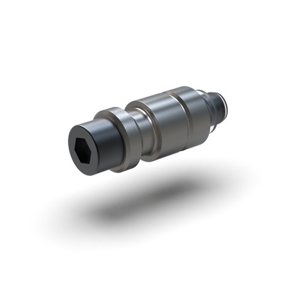 Spannzapfen F/M EDM für Spülung